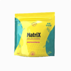 Vanilla flavored meal replacement shake mix.